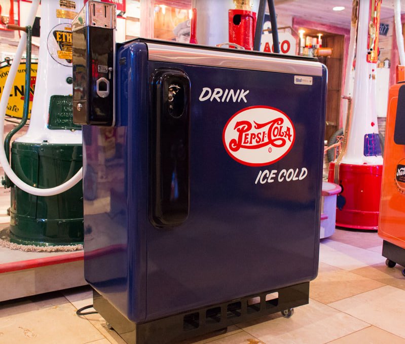 Vintage Ideal 55 Pepsi Cooler: Fully Restored Working 10 Cent Machine