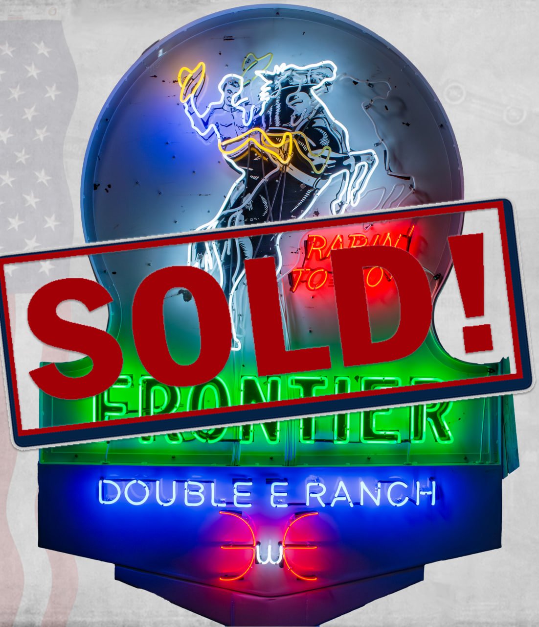 A Western Roadside Icon Reborn Frontier Neon Sign