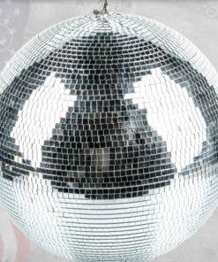 Original 1970’s Disco Ball: Authentic Vintage Mirrored Glitter Ball – MDB200