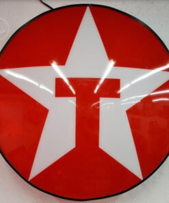 Vintage Texaco Lighted Sign: Original Authentic Petroliana – TS2901