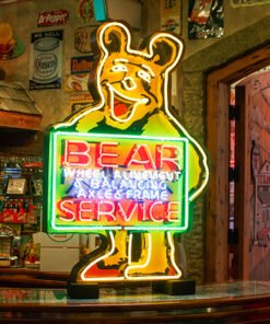 Vintage Bear Service Neon Sign – NS1917