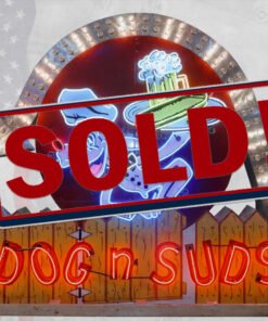 Dog N Suds Vintage Neon Sign Advertisement – NS5201