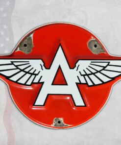 Vintage Flying A Sign: Rare 1930’s Original Collectible Petroliana – VS6316