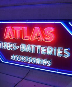 Atlas Tires – Batteries Accessories Vintage Neon Sign