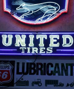 United Tires Porcelain Neon Sign – NS1526